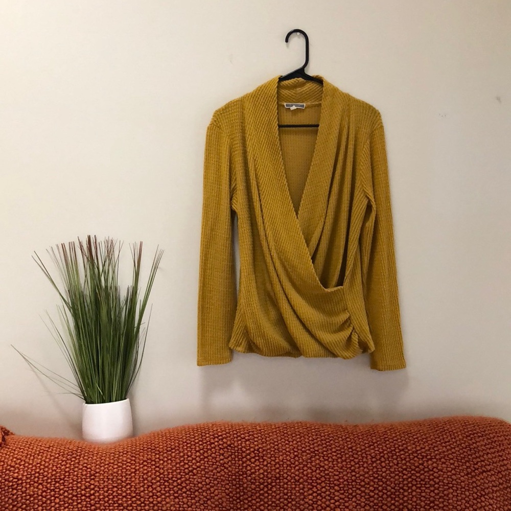 Mustard Sweater - only worn twice